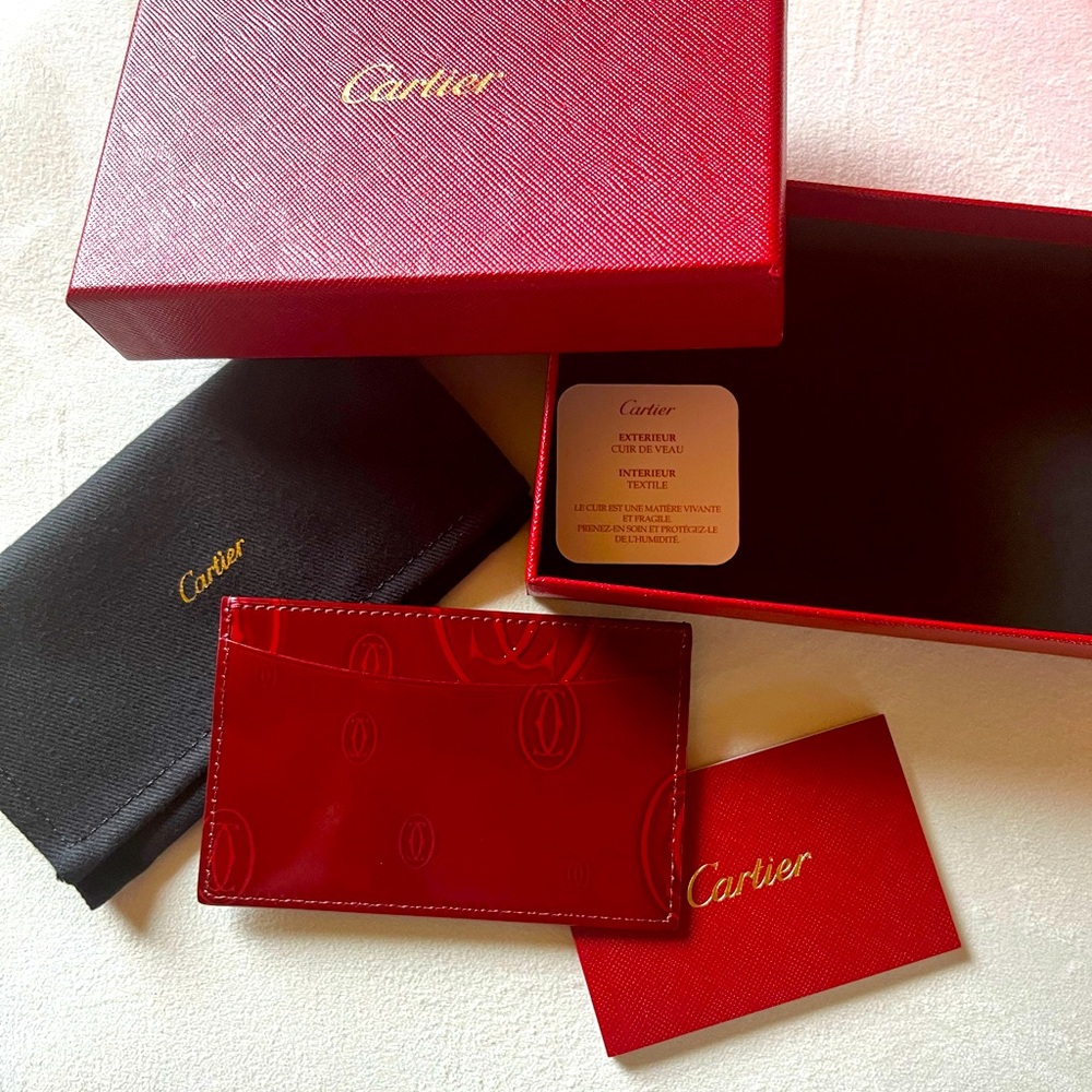 Cartier unisex card holder